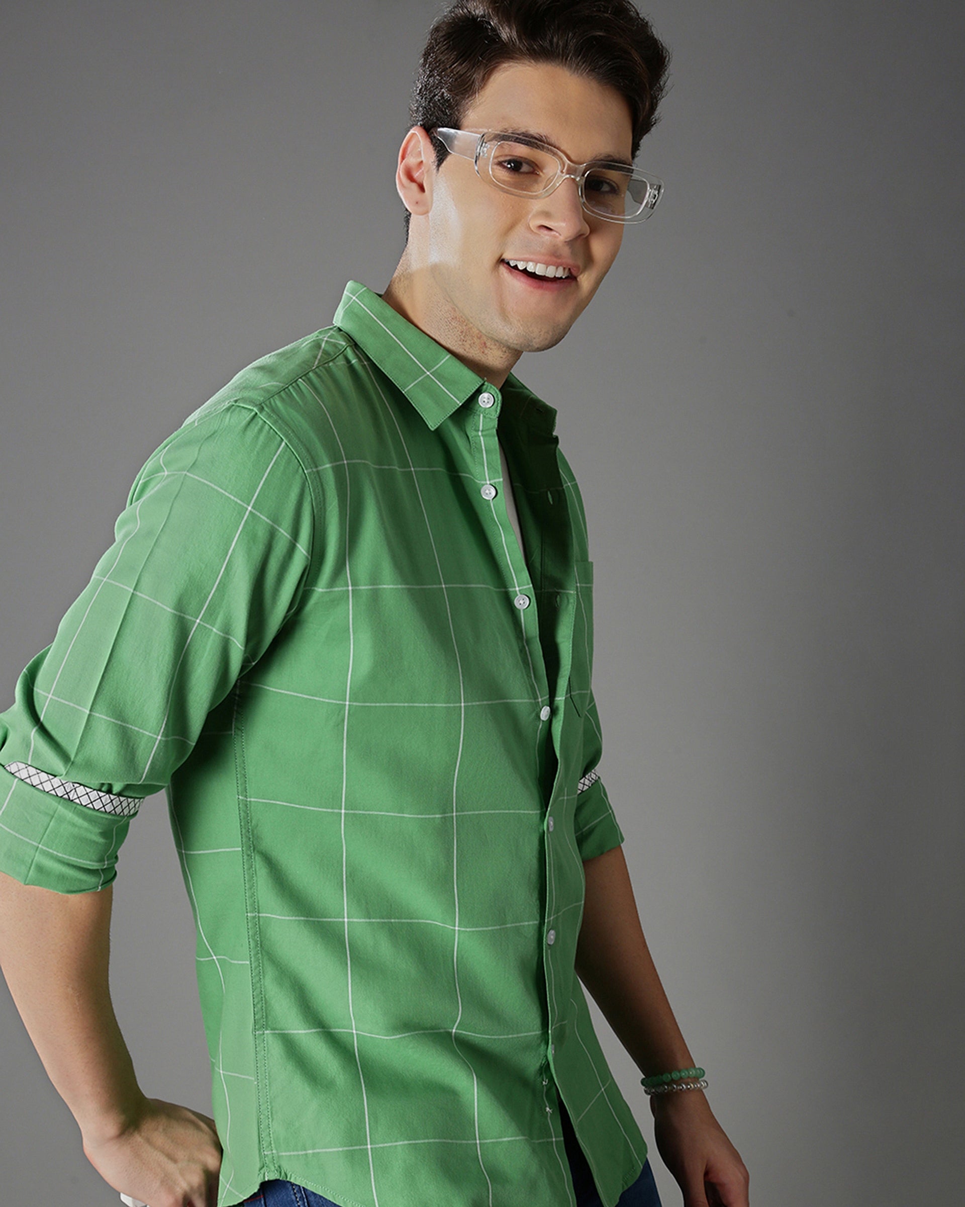 Men's Checks Shirt