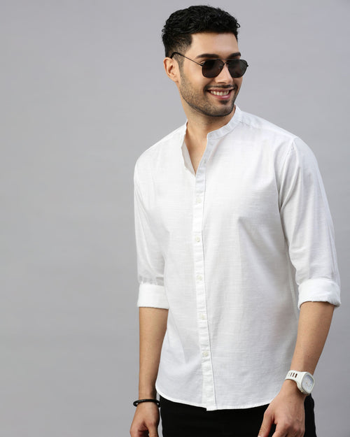 Men's Solid Casual Shirt
