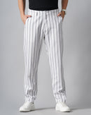 MEN'S REGULAR FIT STRIPE TROUSER