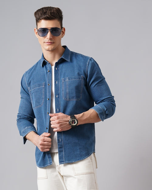 Men's Denim Shirt