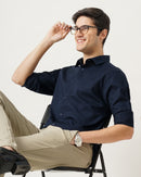 men's Self design Shirt