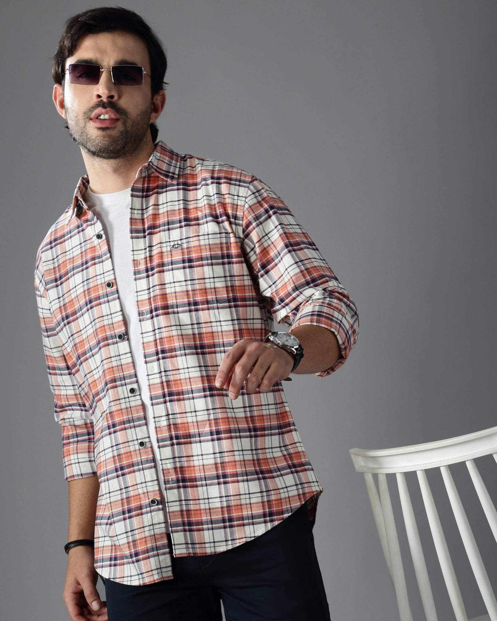 Men's Checks Shirt