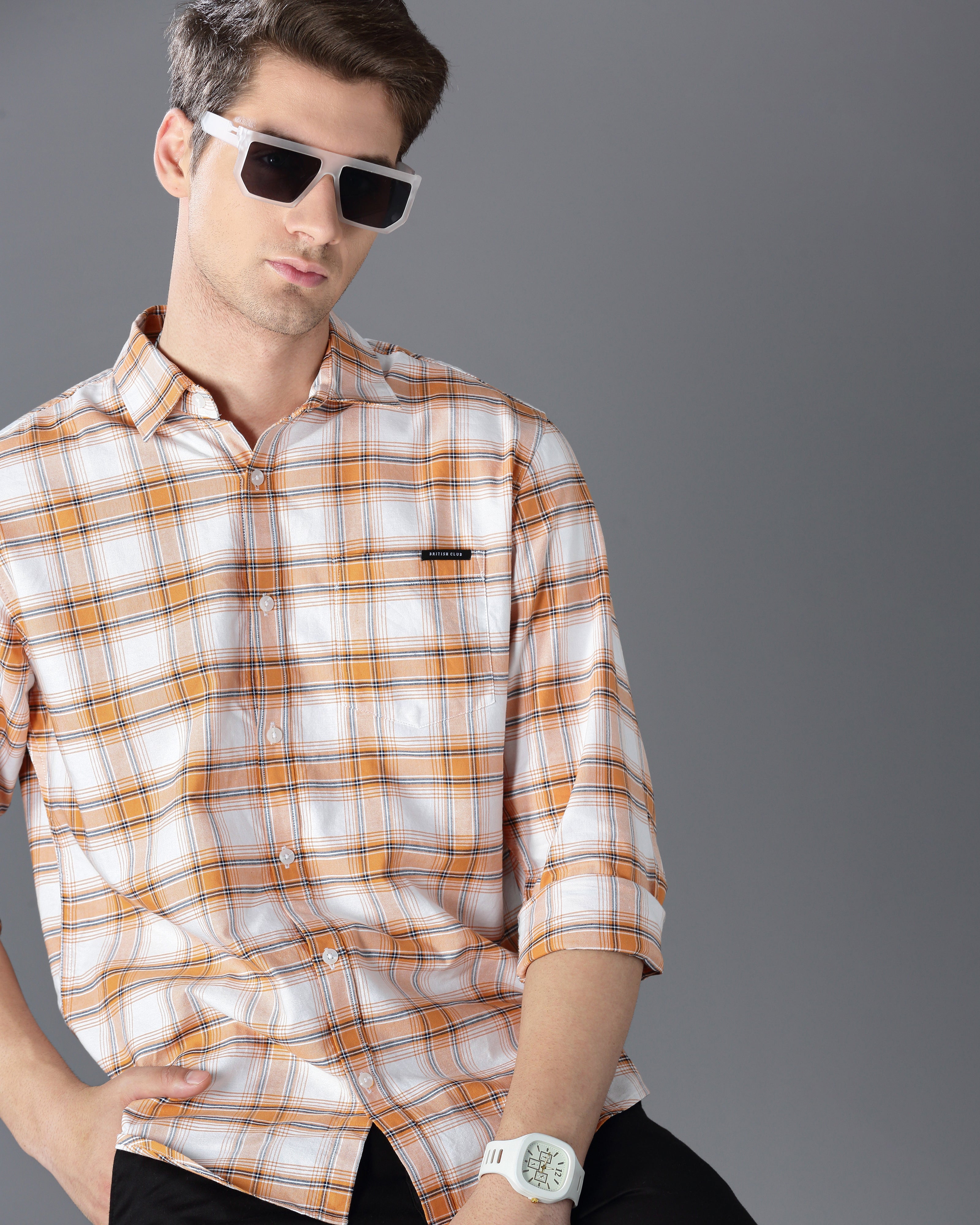 Men's Checks Shirt