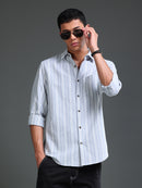 Men Oxford Stripes Shirt