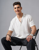 MEN'S SELF DESIGN SHIRT
