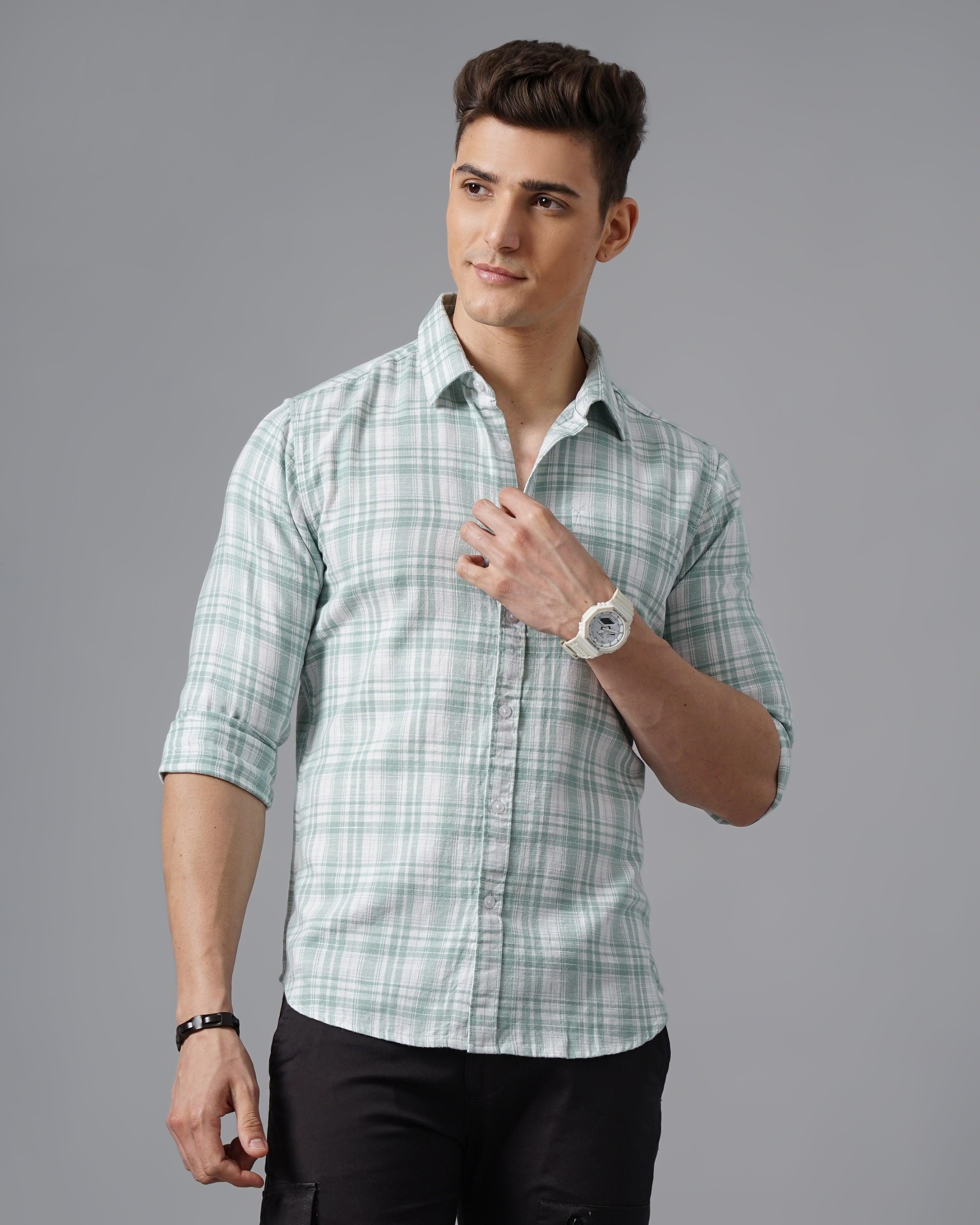 Men's Checks Shirt
