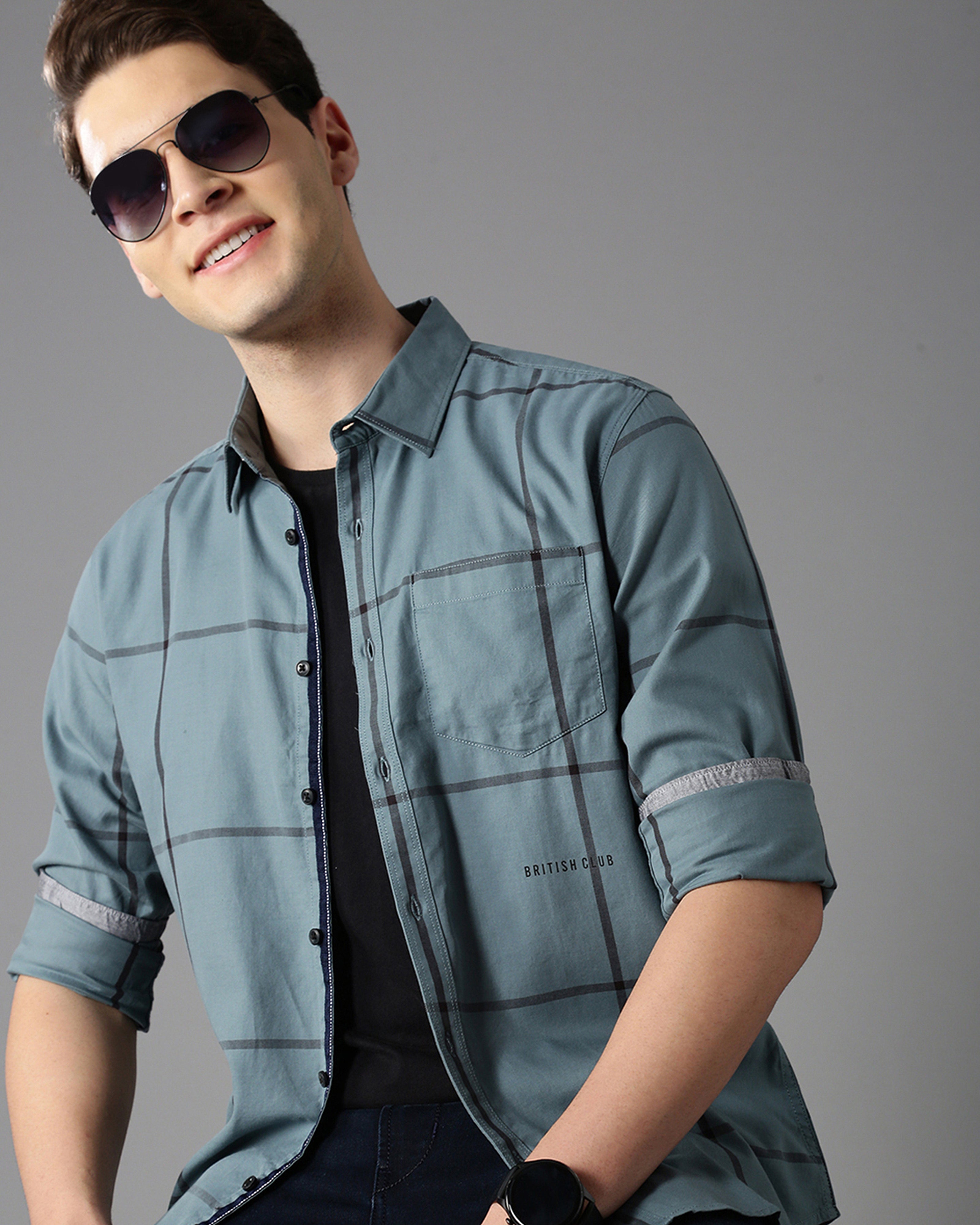 Men's Checks Shirt