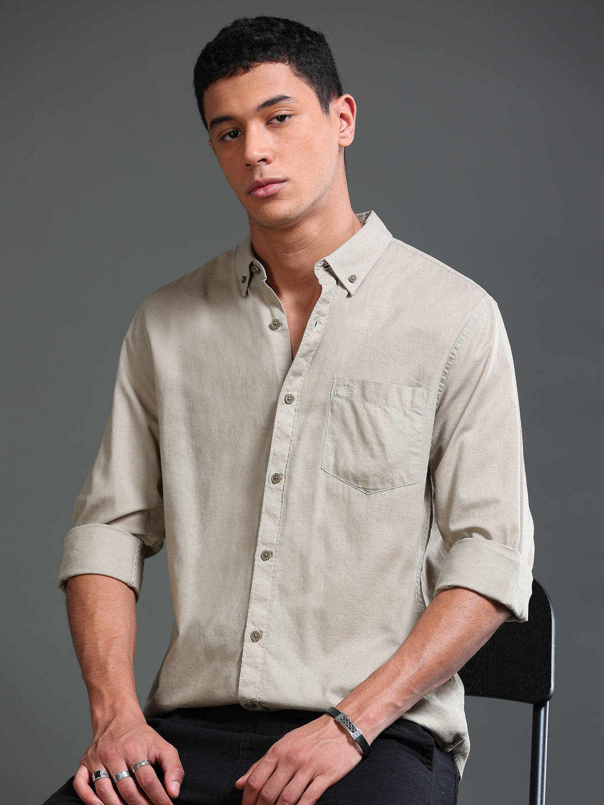 Men Premium Oxford Solid