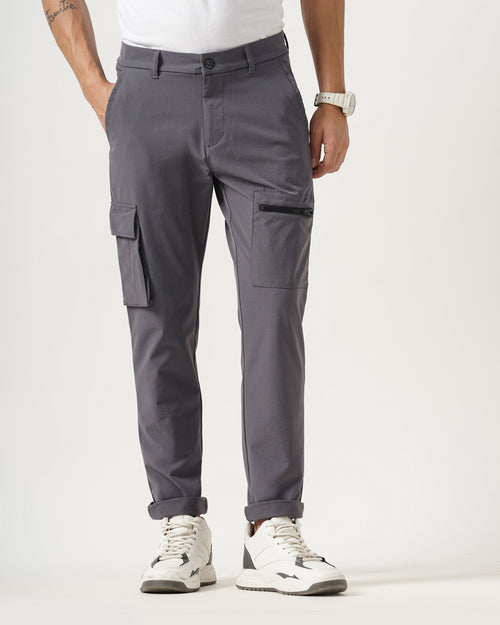 MEN'S CARGO STRETCHABLE CHINOS