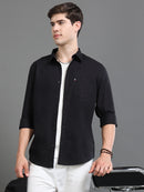 Men Oxford Slim Fit Shirt