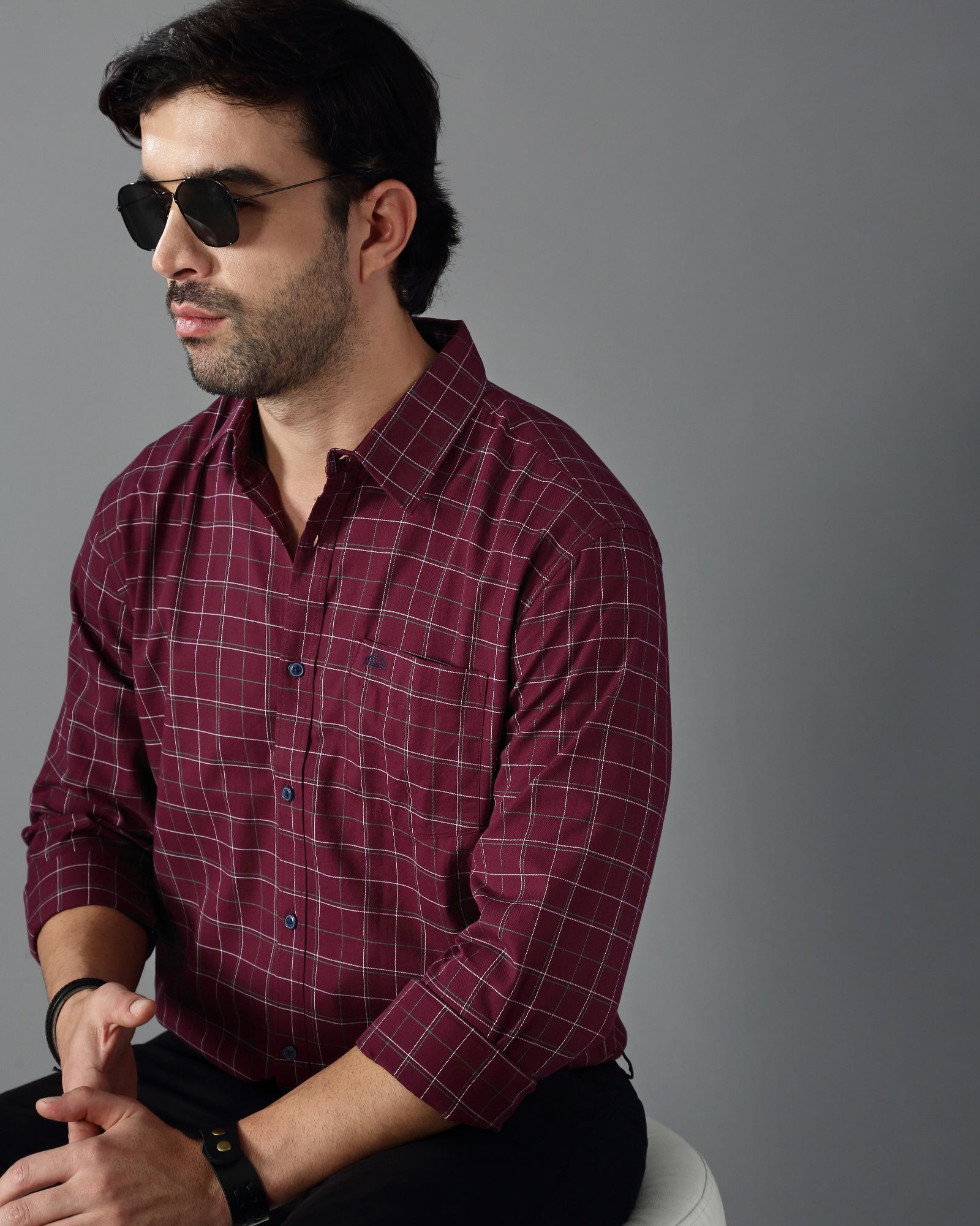 Men's Checks Shirt