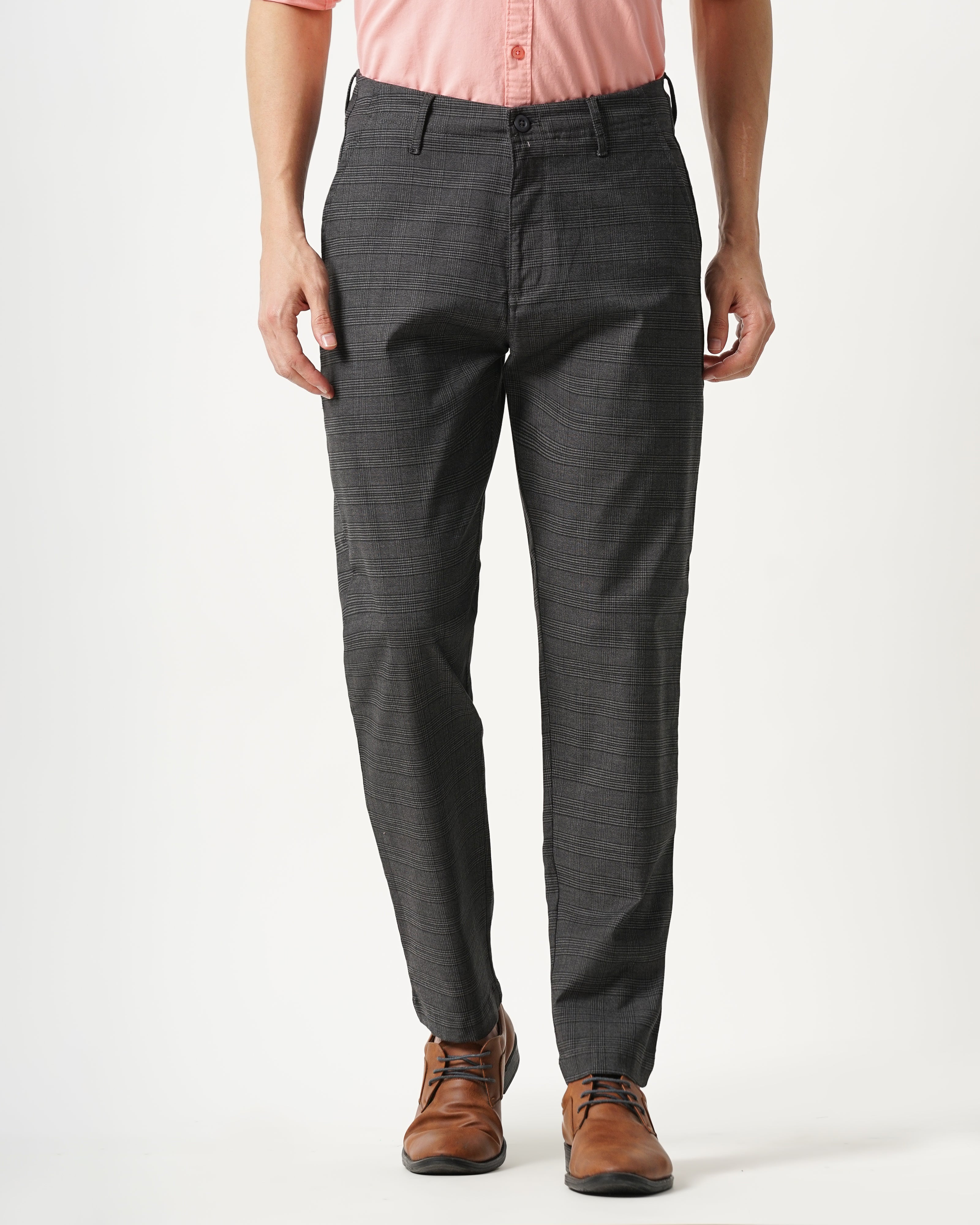 MEN'S REGULAR FIT TROUSERS