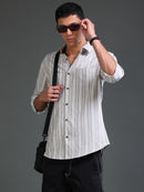 Men Oxford Stripes Shirts