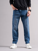 Men Smart Slim Fit Mid-Rise Light Fade Jeans