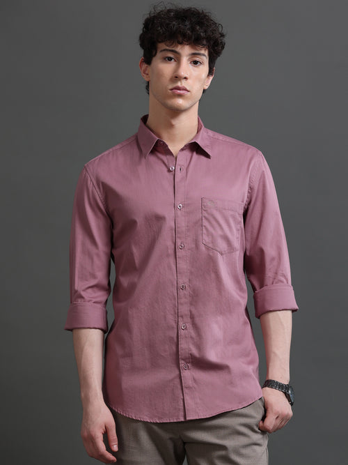 Men Smart Slim Fit Casual Shirt