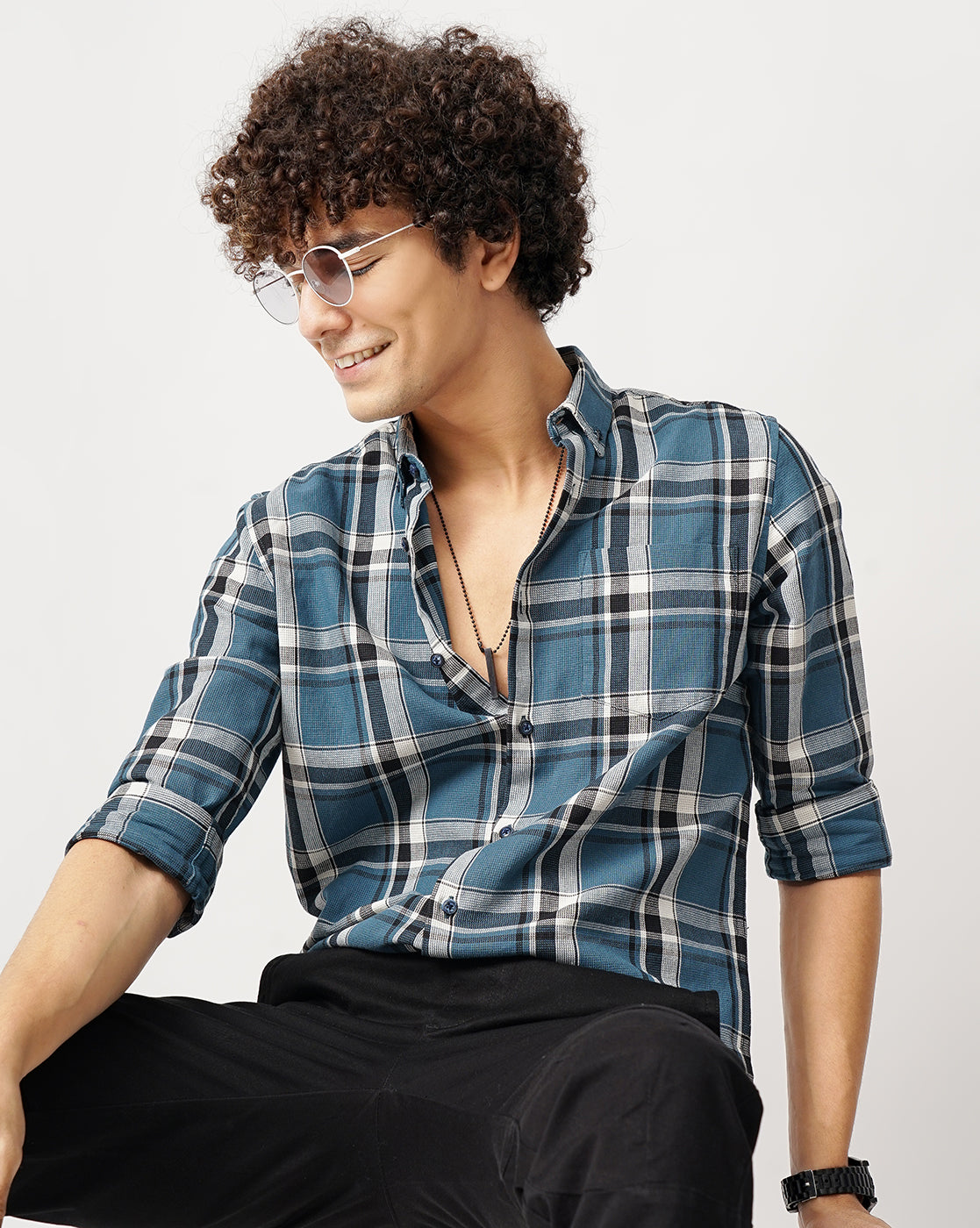 Men's Checks Shirt