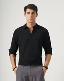 men's Self Design Shirt