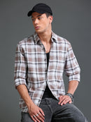 Men Premium Oxford Checks Shirt