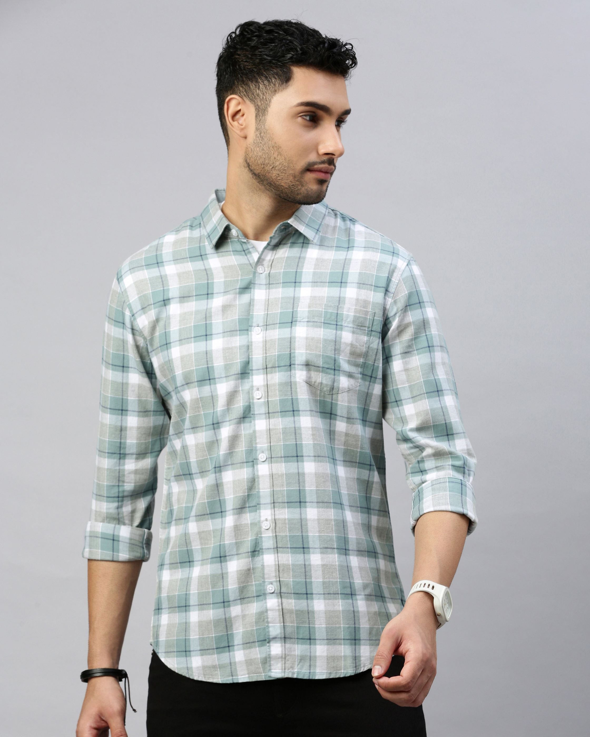 Men's Checks Shirt