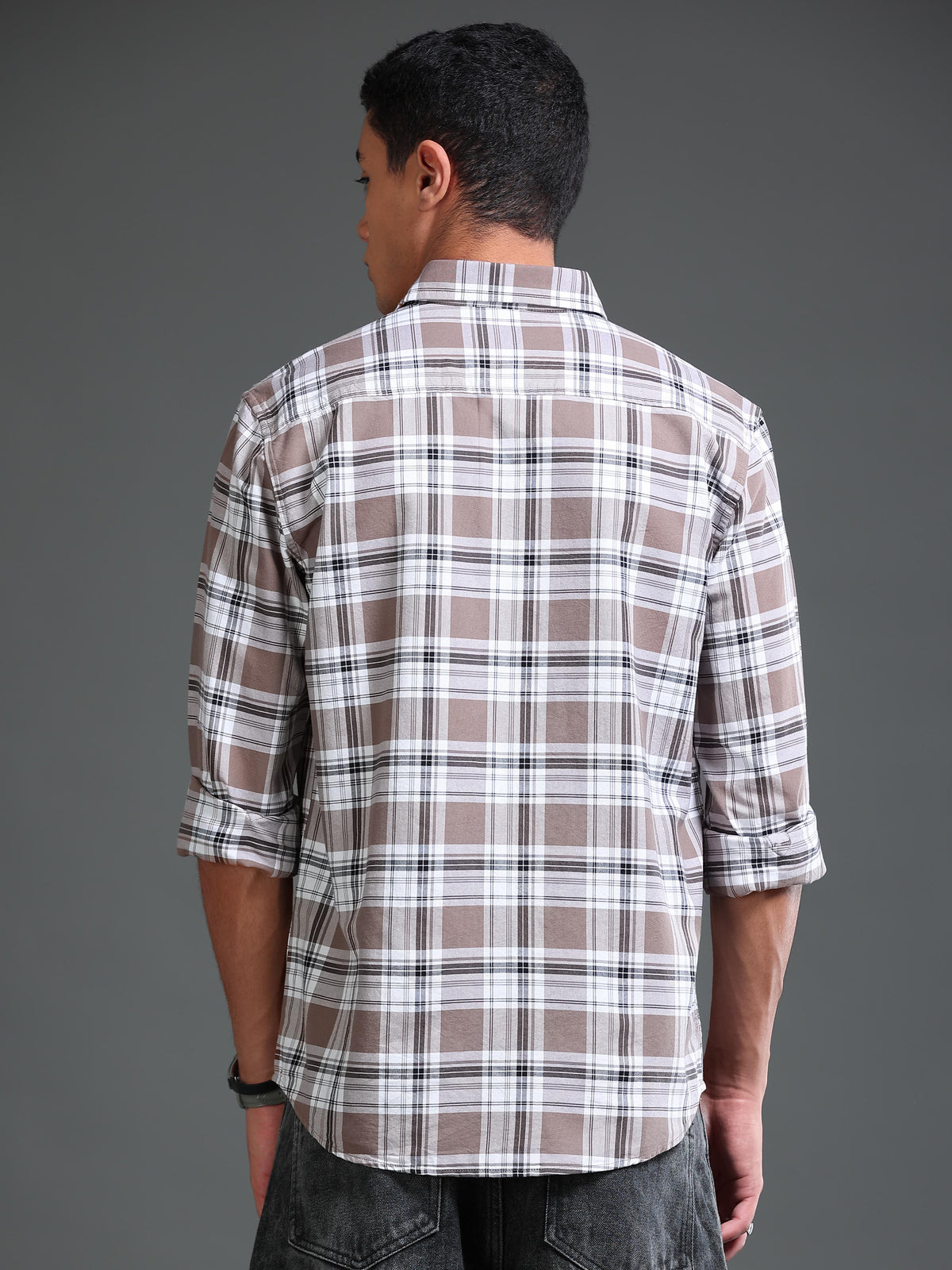 Men Premium Oxford Checks Shirt