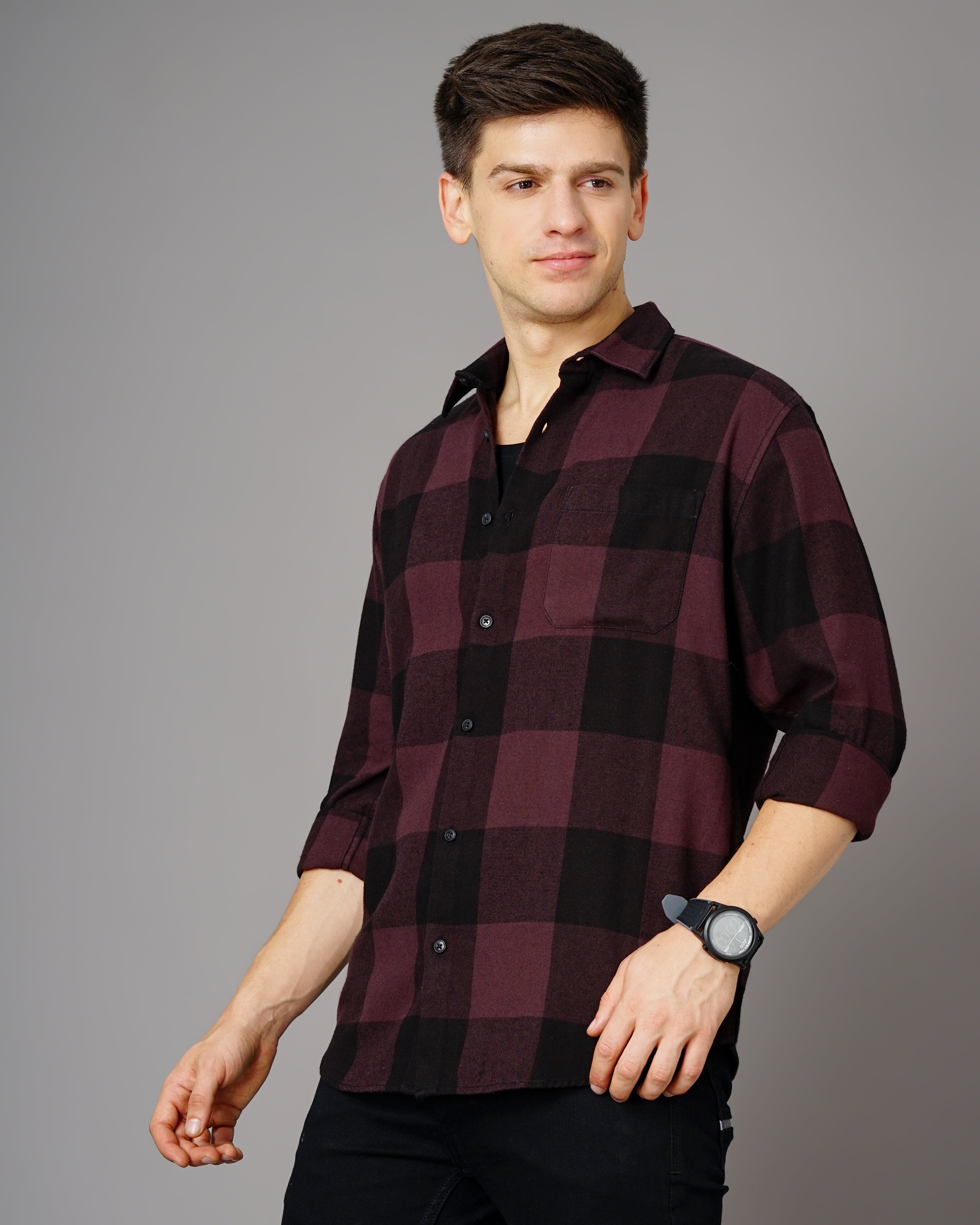 Men's Checks Shirt