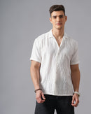 MEN'S SELF DESIGN SHIRT