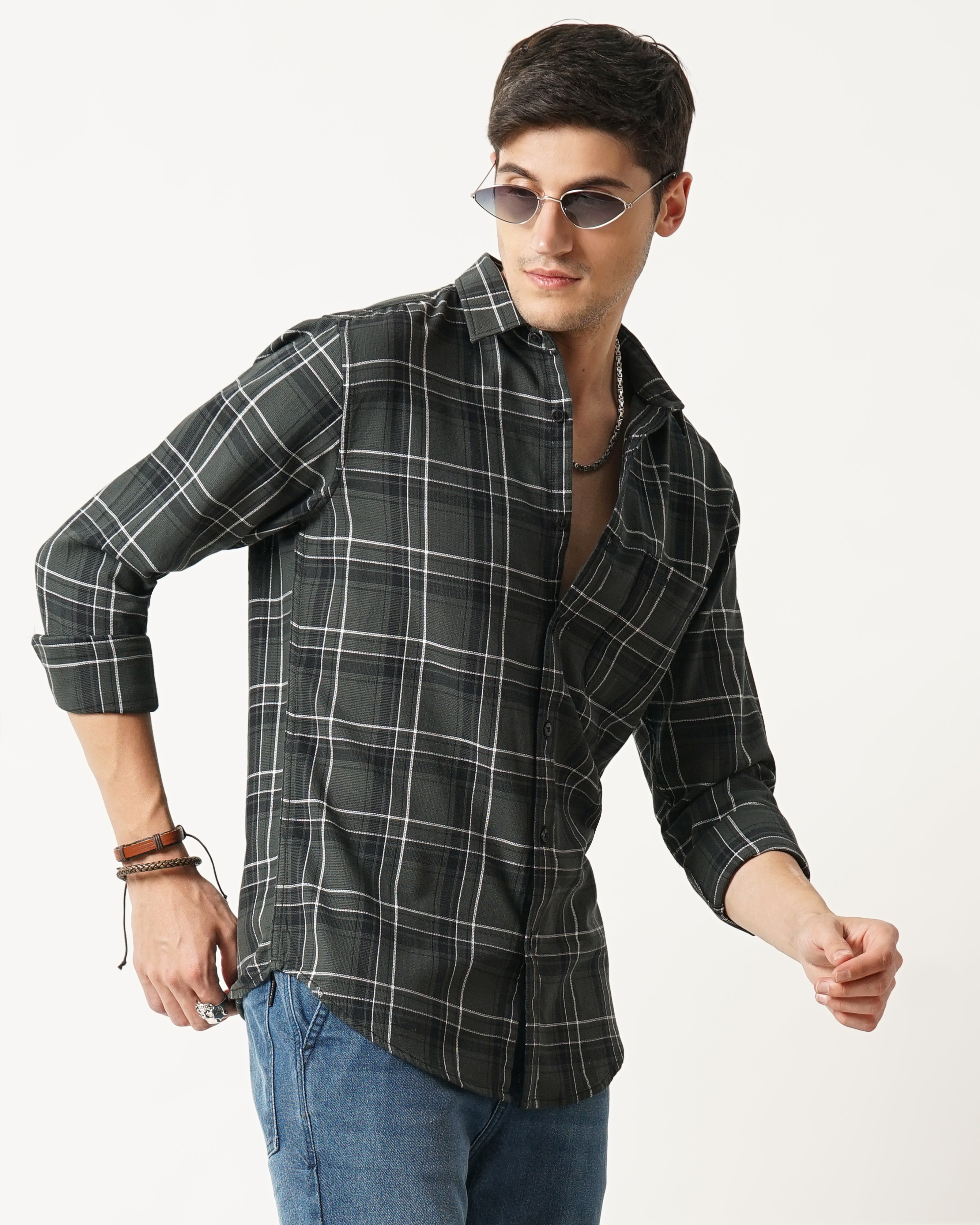 Men's Checks Shirt