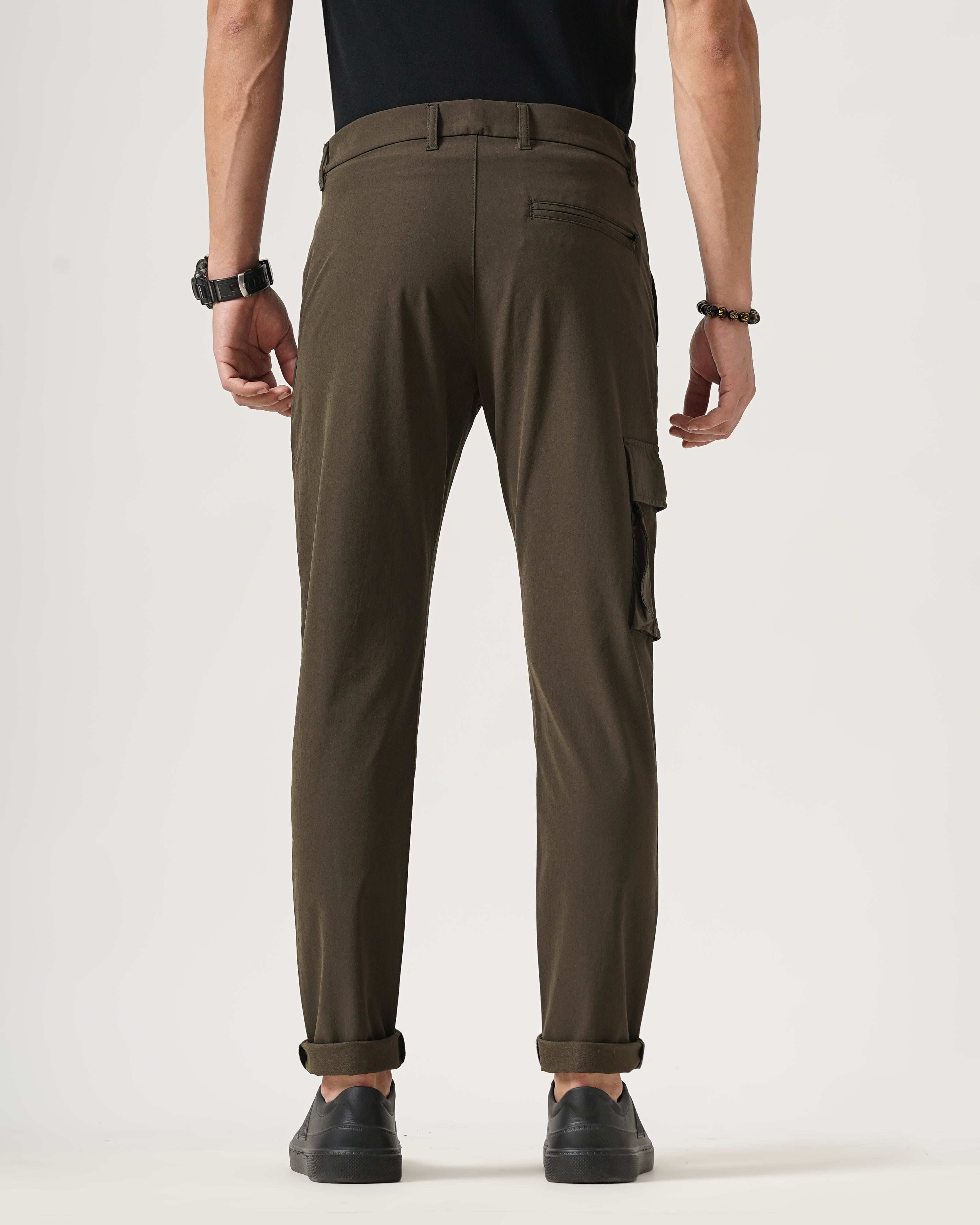 MEN'S CARGO STRETCHABLE CHINOS