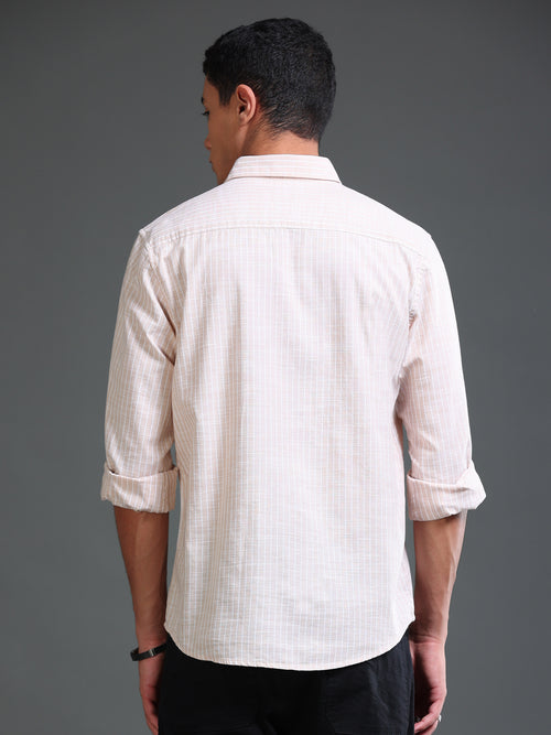 Men Stripes Shirts