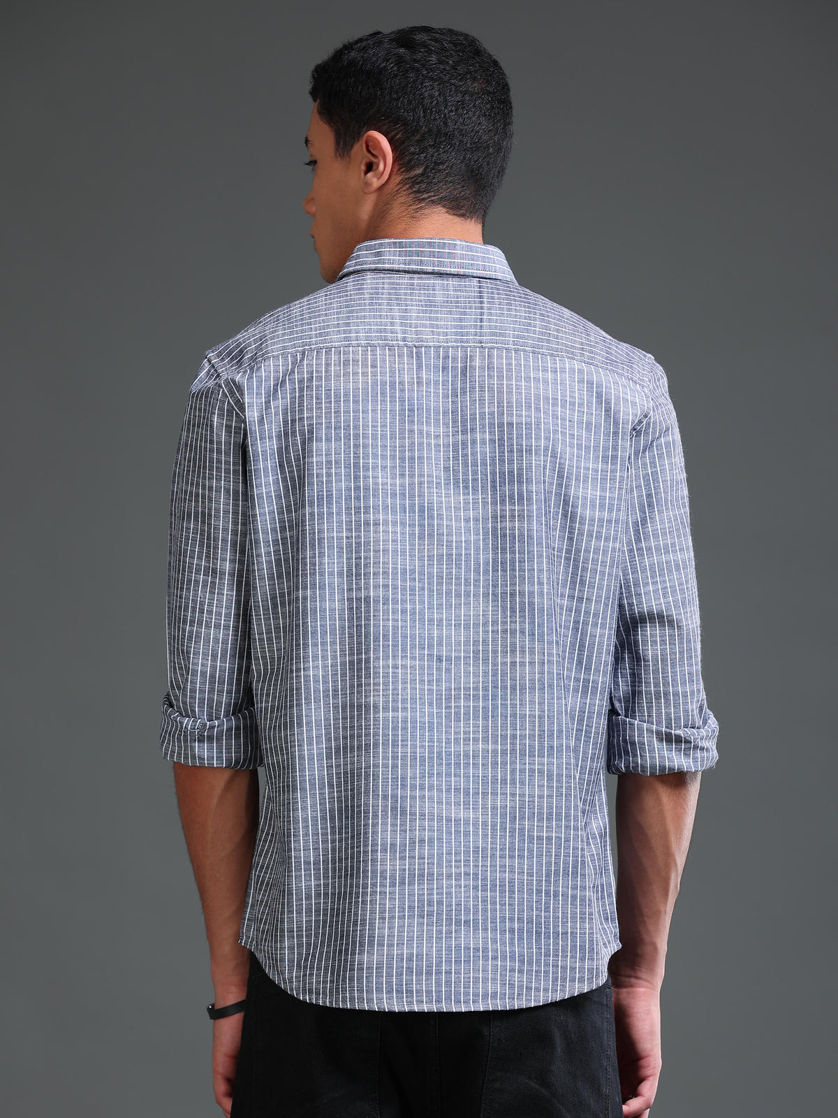 Men Stripes Shirts