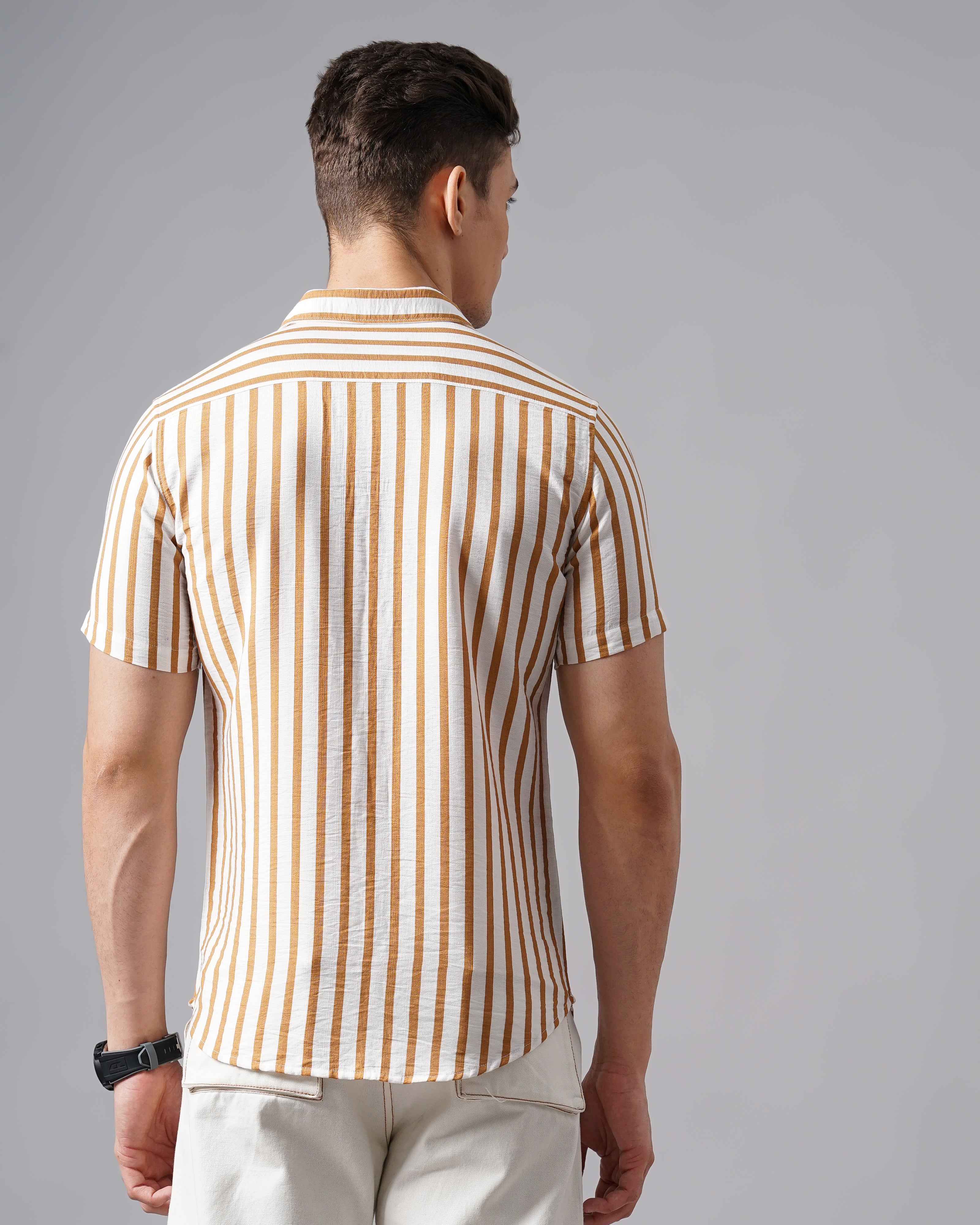 MEN'S STRIPE SHIRT
