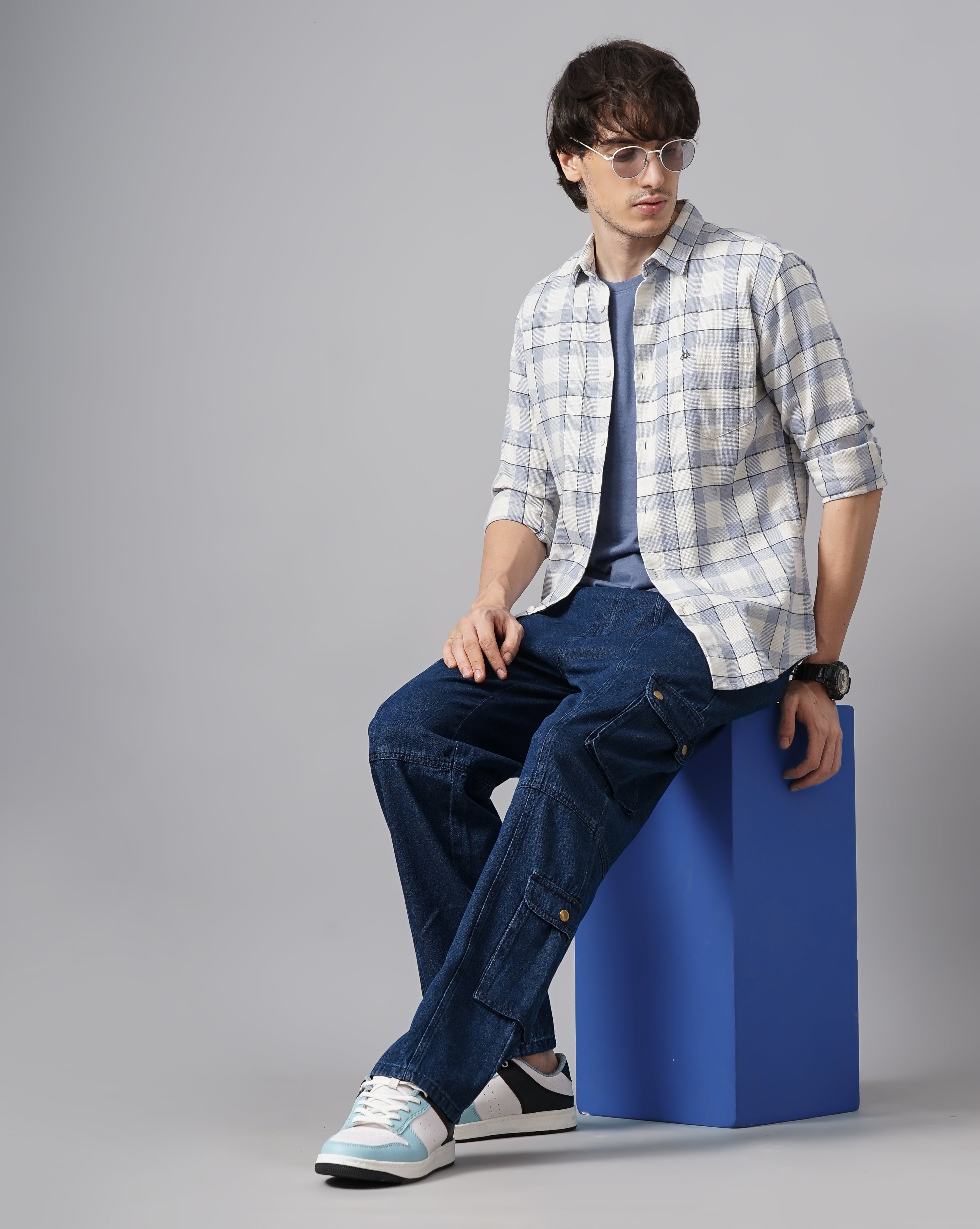 Men's Checks Shirt