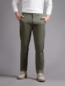 Men Slim Fit Low-Rise Chinos