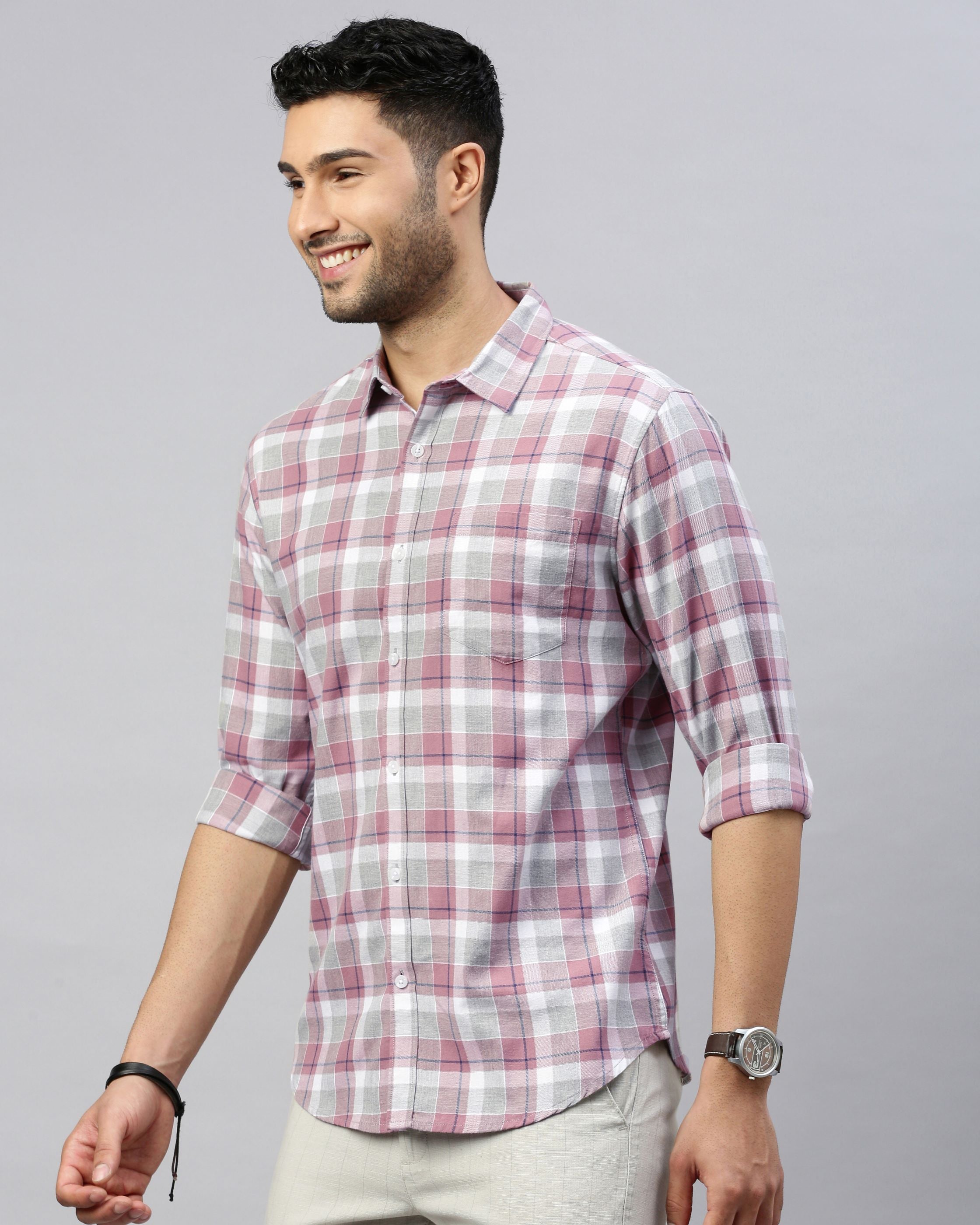 Men's Checks Shirt