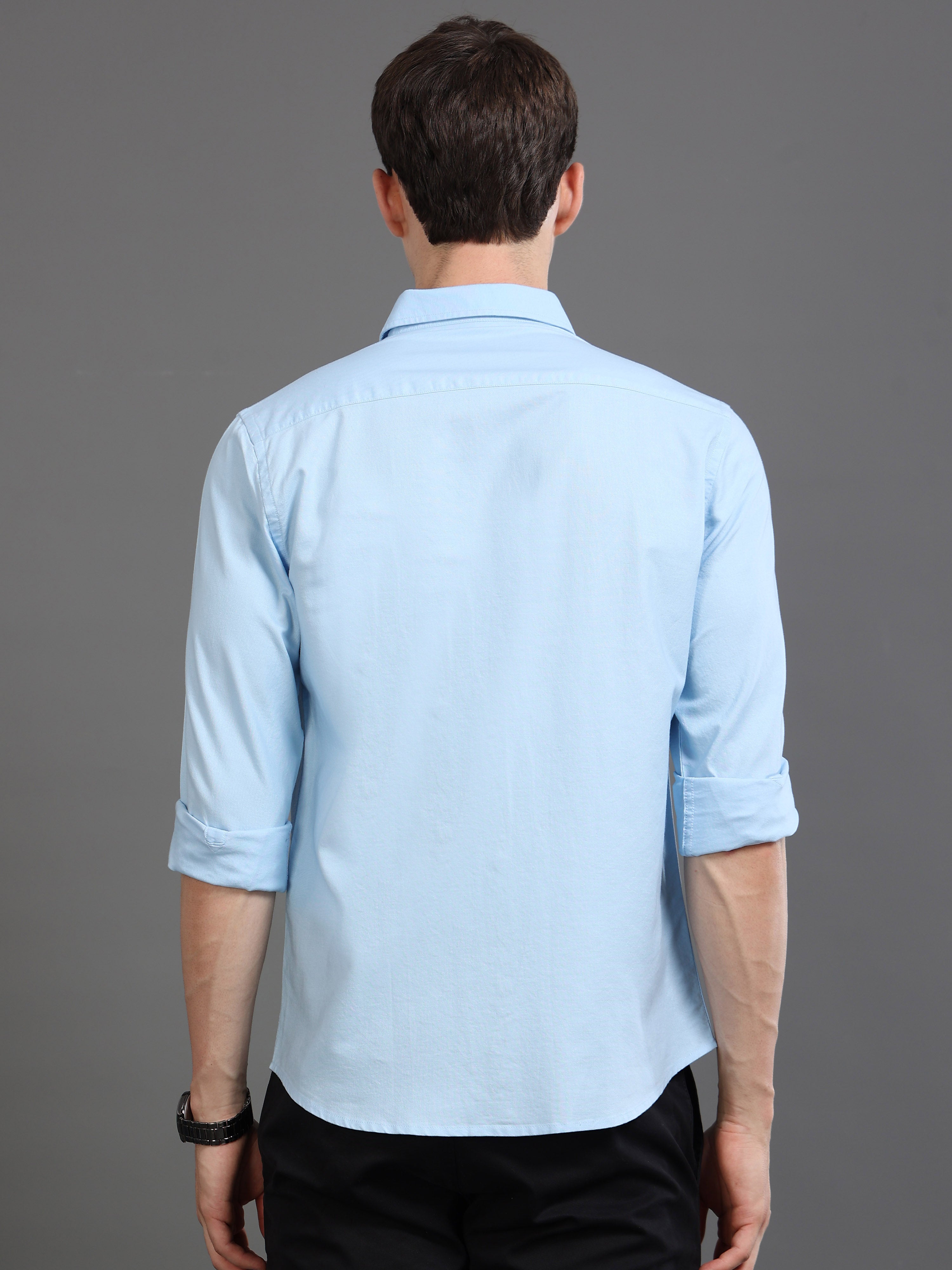 Men Oxford Slim Fit Shirt