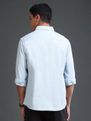 Men Dobby Solid Shirts