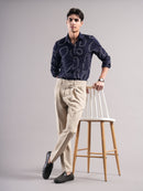 Smart Slim Fit Printed Casual Shirt