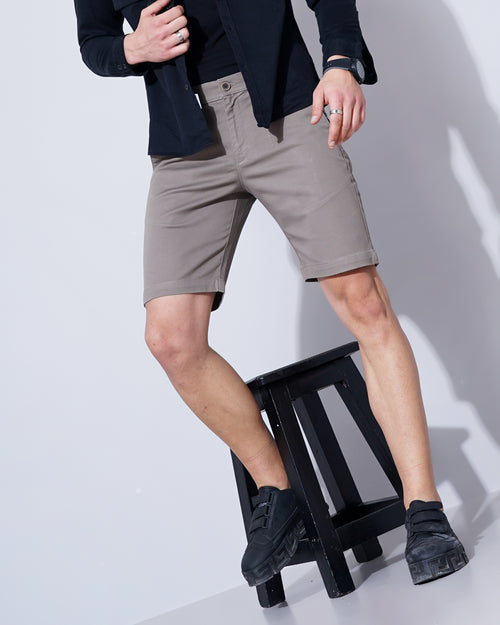SELF DESIGN CITY SHORTS WITH INSERT POCKETS