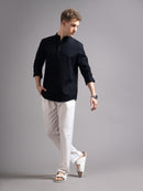 Men's Dobby Kurta Shirt
