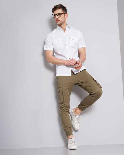 DOUBLE POCKET SLIM FIT SHIRT