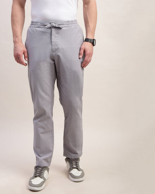 Men Comfort Straight Fit Low-Rise Chinos