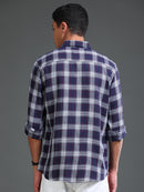 Men Herringbone Checks Shirts