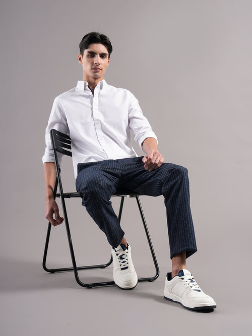 Men Smart Slim Fit Casual Shirt