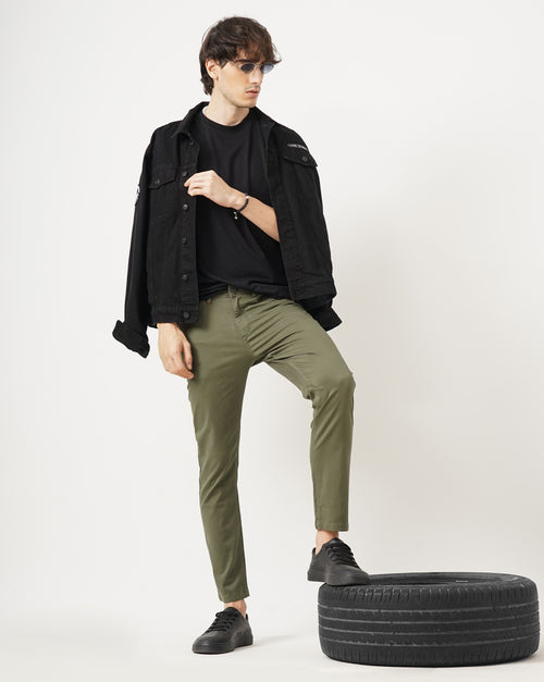 MEN'S ANKLE FIT CASUAL CHINOS