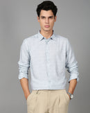 Men Smart Slim Fit Tropical Printed Cotton Casual Shirt