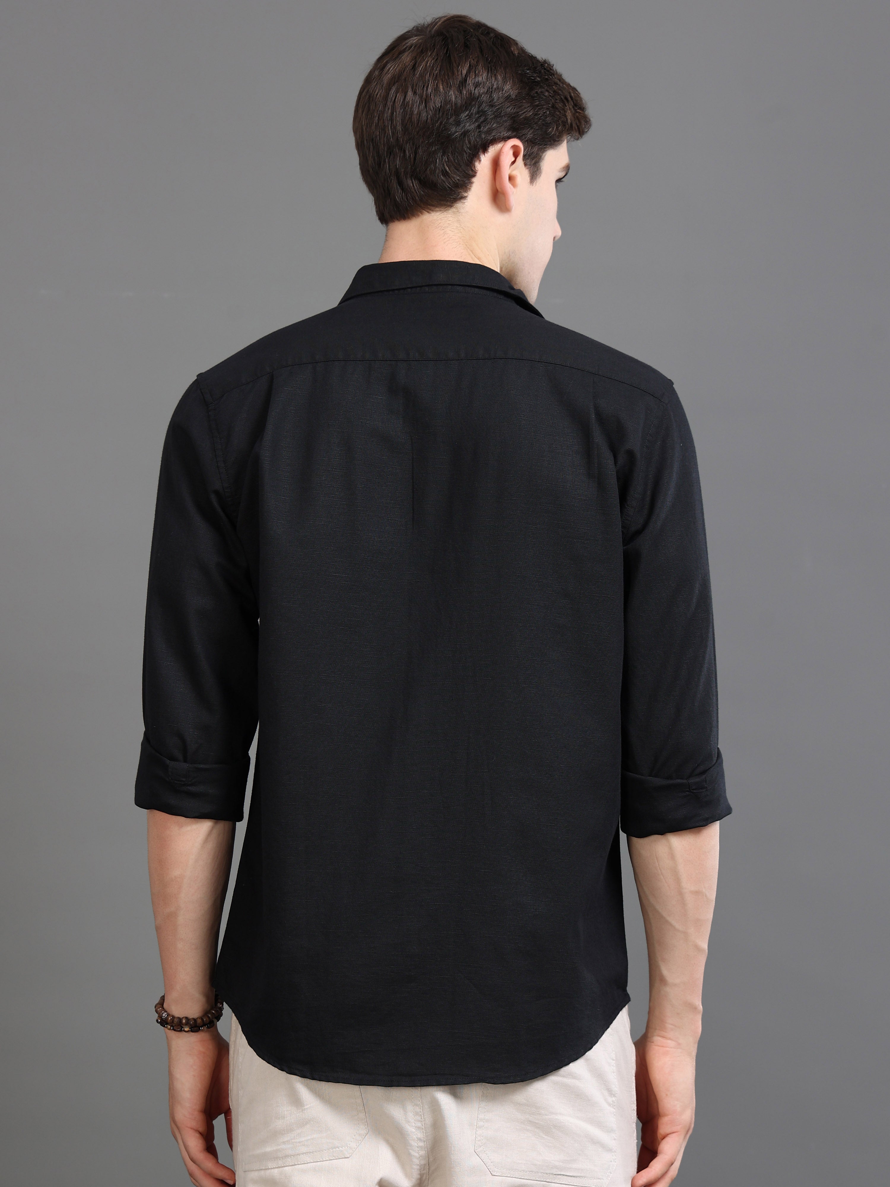 Men Smart Slim Fit Casual Shirt