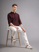 Men's Dobby Kurta Shirt