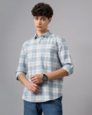 Men Standard Tartan Checks Opaque Checked Casual Shirt