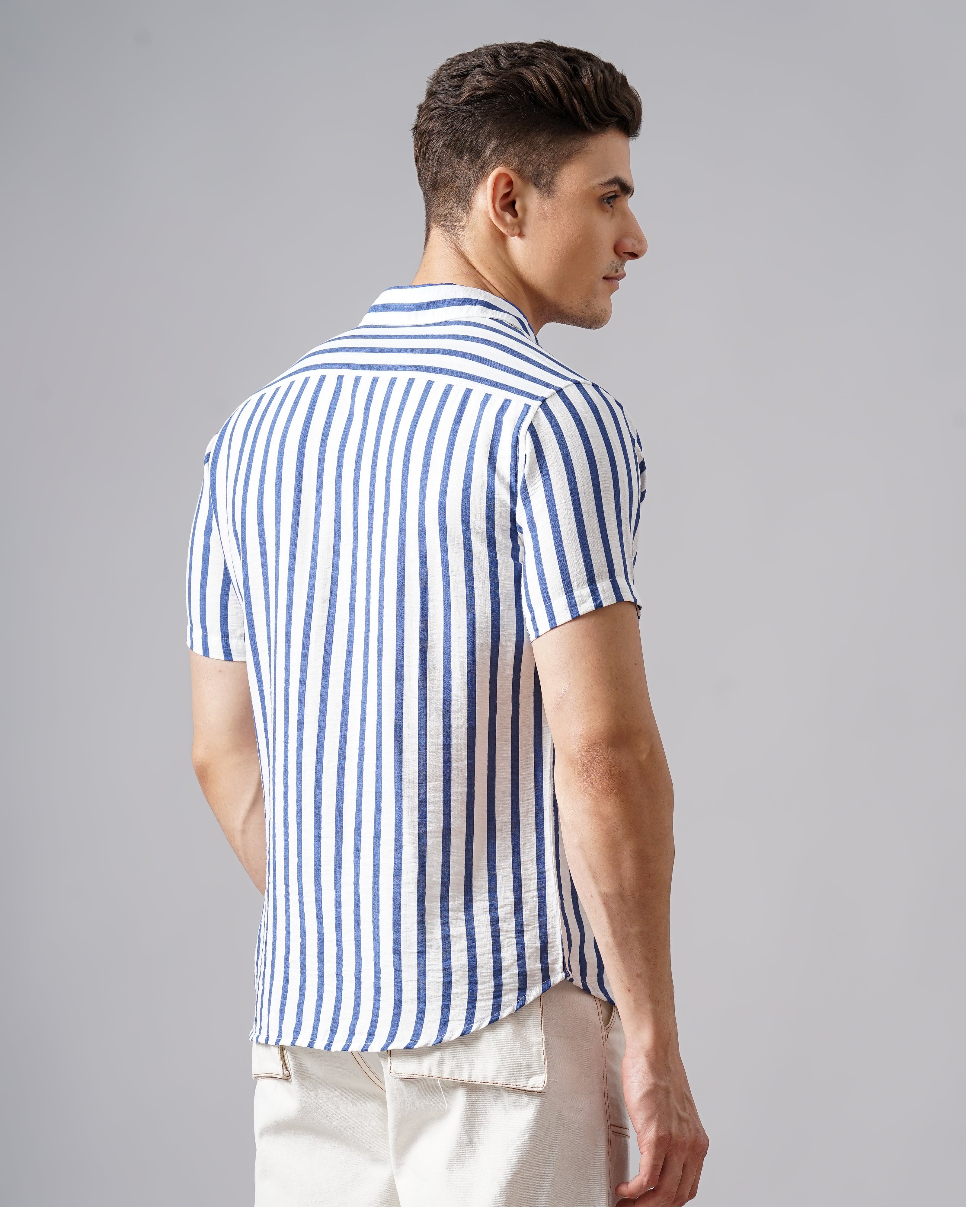 MEN'S STRIPE SHIRT