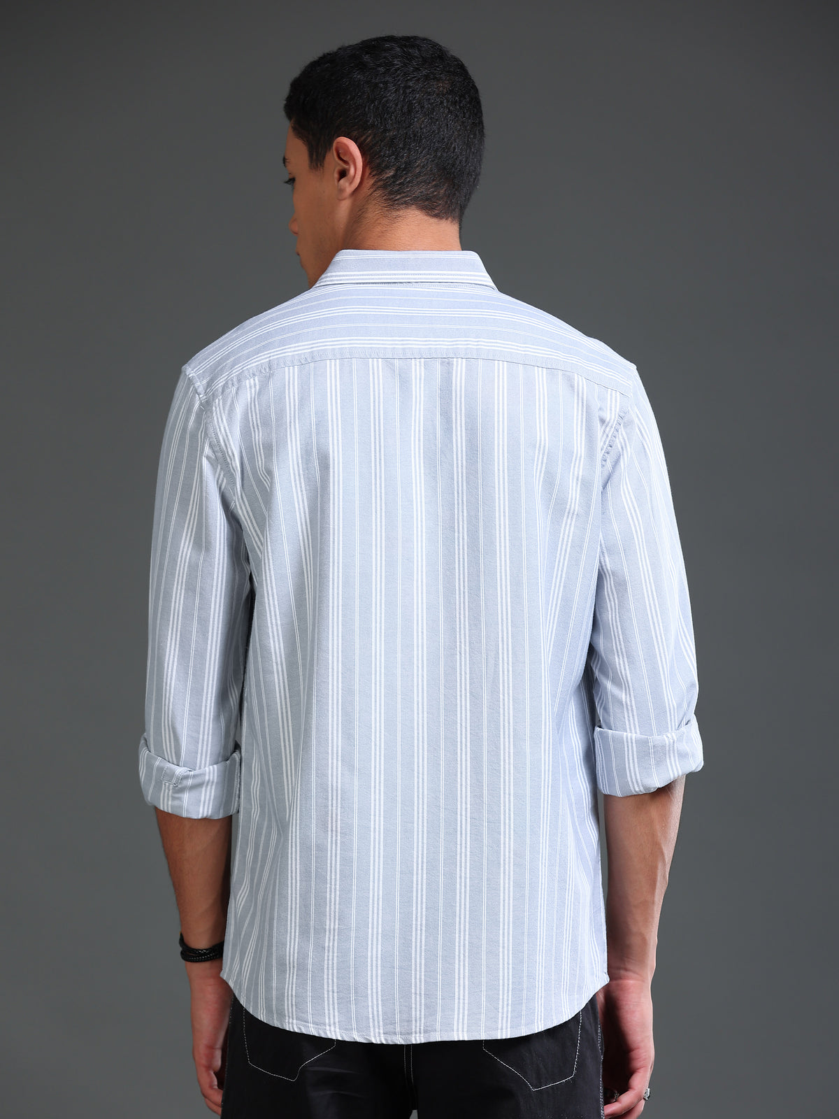 Men Oxford Stripes Shirt